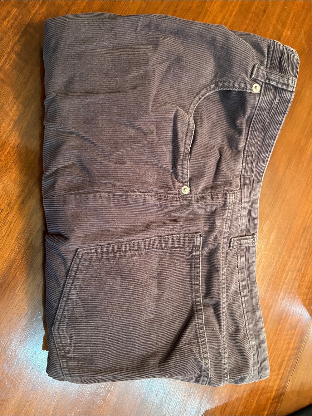 Daniel Cremieux Men's Brown Corduroy Relaxed Jeans